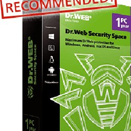 Dr.Web Security Space without technical support 13% OFF Discount