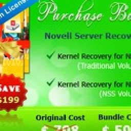 Novell Server Recovery 25% OFF Discount