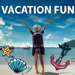 Vacation Fun Clip Art 12% OFF Discount