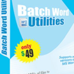 Batch Word Utilities 25% OFF Discount