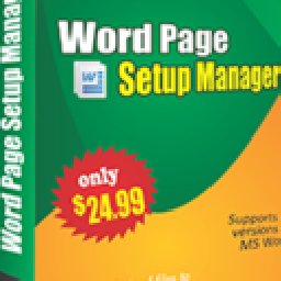 Word Page Setup Manager 26% OFF Discount