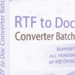 RTF TO DOC Converter Batch 26% OFF Discount