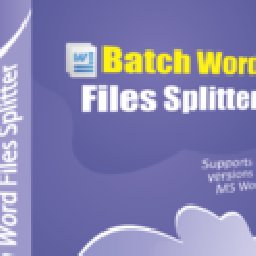 Batch Word Files Splitter 10% OFF Discount