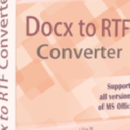 DOCX TO RTF Converter 10% OFF Discount