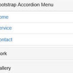 Bootstrap Accordion Menu Extension WYSIWYG Web Builder 40% OFF Discount