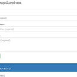 Bootstrap Guestbook Extension WYSIWYG Web Builder 41% OFF Discount