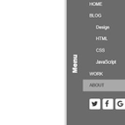 Slideout Panel Menu Extension WYSIWYG Web Builder 40% OFF Discount