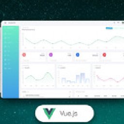 Vue White Dashboard 30% OFF Discount