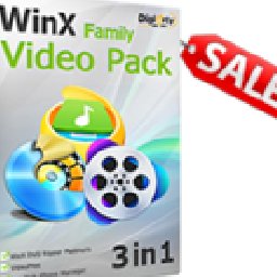 WinX Family Video Pack 74% OFF Discount