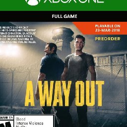 A Way Out Xbox One 60% OFF Discount