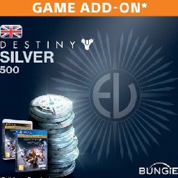 Destiny Silver PS 18% OFF Discount