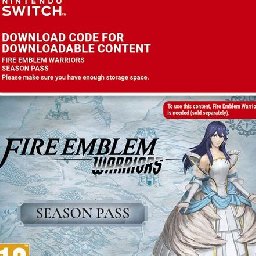 Fire Emblem Warriors Season Pass Switch 10% OFF Discount