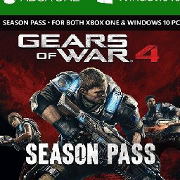 Gears of War Season Pass Xbox One 11% OFF Discount