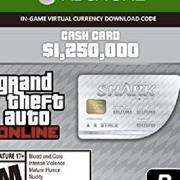 GTA V Great White Shark Cash Card 10% OFF Discount