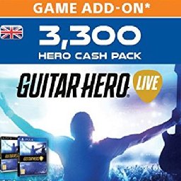 Guitar Hero Live Hero Cash Pack 10% OFF Discount