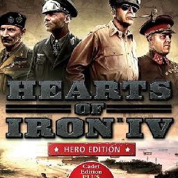 Hearts of Iron IV Hero Edition PC 13% OFF Discount