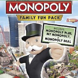 Monopoly Family Fun Pack 73% OFF Discount