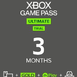 Month Xbox Game Pass Ultimate Trial Xbox One  PC