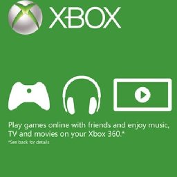 Month Xbox Live Gold Membership Card 37% OFF Discount