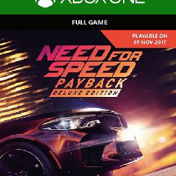 Need for Speed Payback Deluxe Edition Upgrade Xbox One 13% OFF Discount