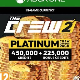 The Crew Platinum Crew Credits Pack Xbox One 16% OFF Discount