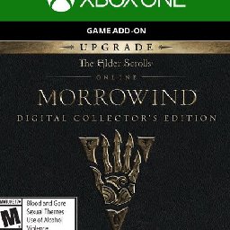 The Elder Scrolls Online Morrowind Collectors Edition Upgrade Xbox One 10% OFF Discount