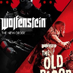 Wolfenstein The New Order and The Old Blood Double Pack 75% OFF Discount