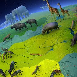 3PlaneSoft Animal World 3D Screensaver 11% OFF Discount