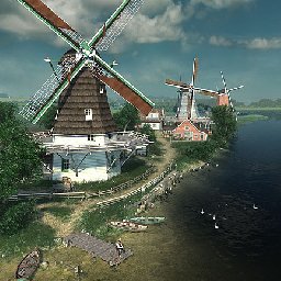 3PlaneSoft Dutch Windmills 3D Screensaver 11% OFF Discount