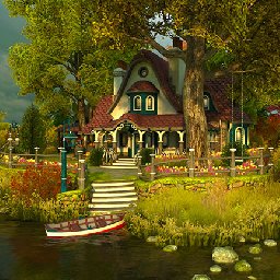 3PlaneSoft Fall Cottage 3D Screensaver 11% OFF Discount