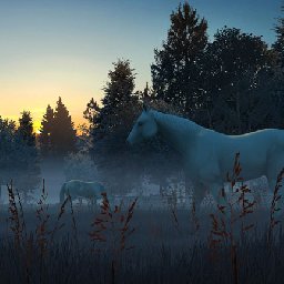 3PlaneSoft Fog Horses 3D Screensaver 11% OFF Discount