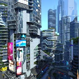 3PlaneSoft Futuristic City 3D Screensaver 11% OFF Discount