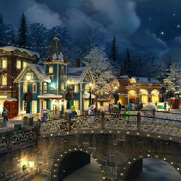 3PlaneSoft Snow Village 3D Screensaver 11% OFF Discount