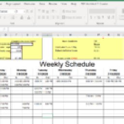 Employee Scheduling Spreadsheet