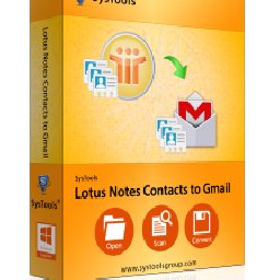 Lotus Notes Contacts to Gmail 30% OFF Discount