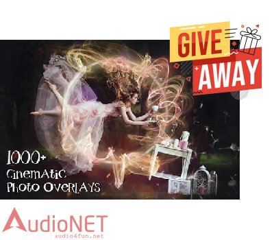 1000 Cinematic Photo Overlays Bundle Giveaway Free Download