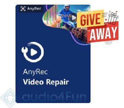 AnyRec Video Repair Giveaway: 1 Year License Giveaway