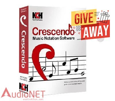 Crescendo Music Notation Software Giveaway Free Download