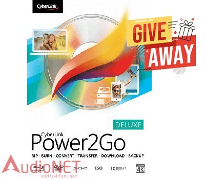 CyberLink Power2Go Deluxe Giveaway Free Download