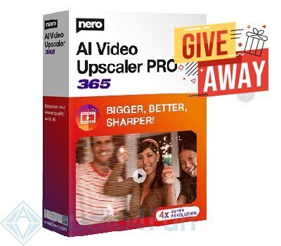 Nero AI Video Upscaler PRO 365 Giveaway