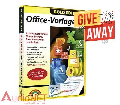 Office Templates 2021 – Gold Edition Giveaway Free Download