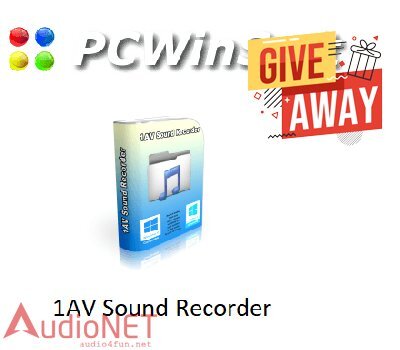 PCWinSoft 1AV Sound Recorder Giveaway Free Download