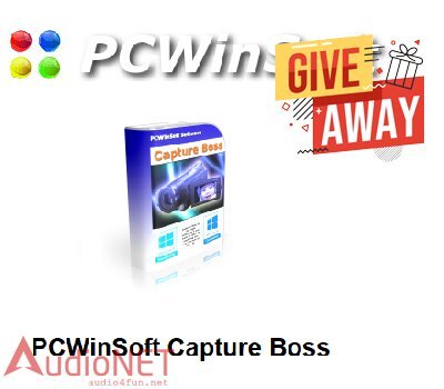 PCWinSoft Capture Boss Giveaway Free Download