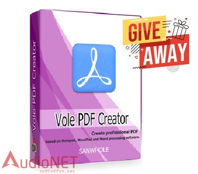 Vole PDF Creator Ultimate Giveaway Free Download