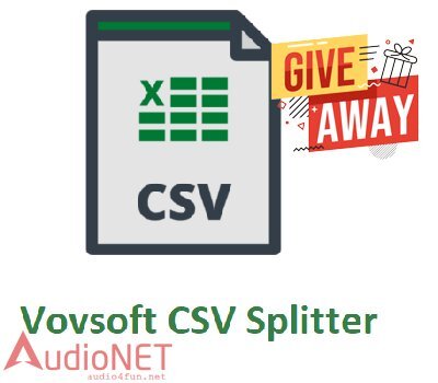 Vovsoft CSV Splitter Giveaway