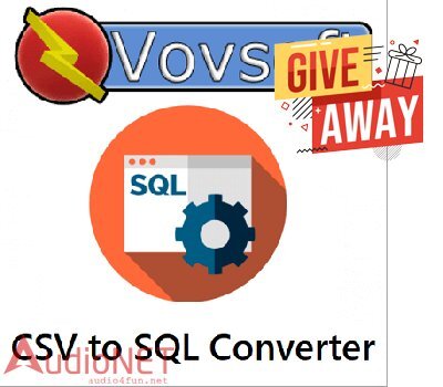 Vovsoft CSV to SQL Converter Giveaway