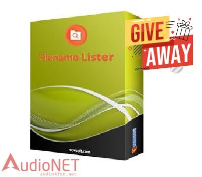 Vovsoft Filename Lister Giveaway