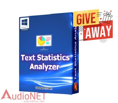 Vovsoft Text Statistics Analyzer Giveaway Free Download