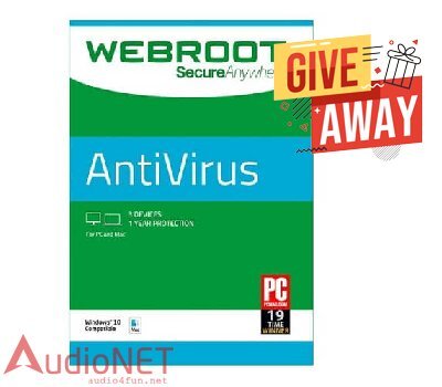 Webroot SecureAnywhere AntiVirus Giveaway Free Download