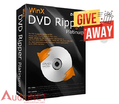 WinX DVD Ripper Platinum Giveaway